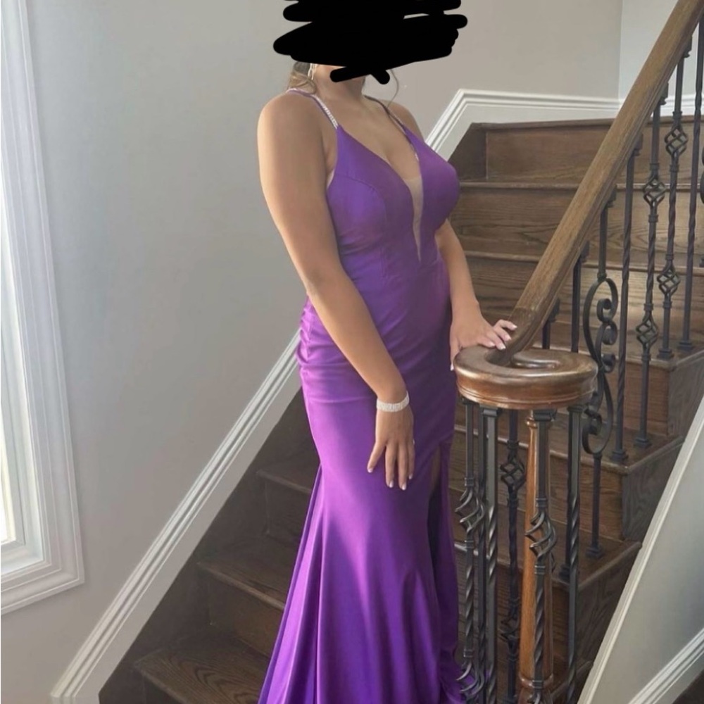 Elegant Purple Evening Gown/Prom Dress
